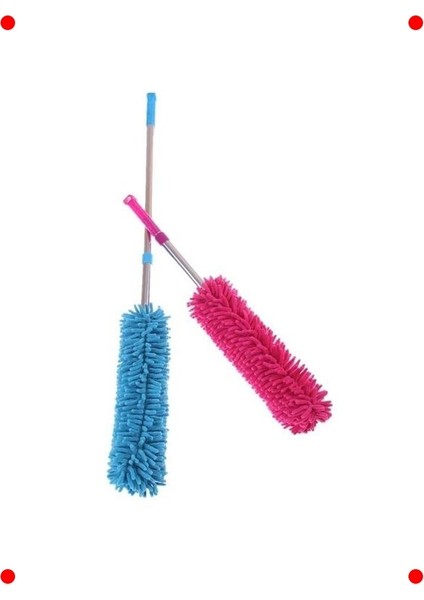 Uzayabilir Mikrofiber Teleskopik Toz Fırçası