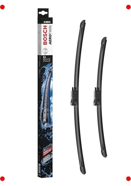 Premium Silecek Seti 600/475 mm – Yüksek Performans