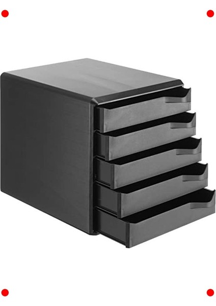 A4 Siyah 5 Çekmeceli Evrak Rafı - Ofis Düzenleyici modelleri