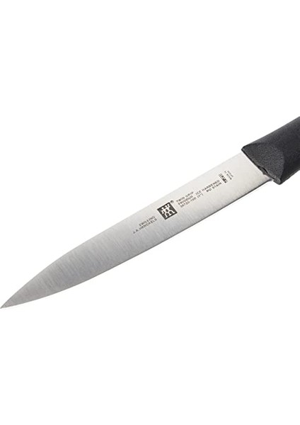 Profesyonel Soyma ve Doğrama Bıçağı, 9 Cm, Siyah fırsatları
