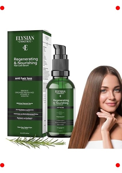 Biberiyeli Saç Serumu Uzama & Dökülme Karşıtı