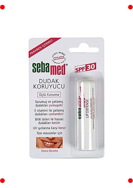 SPF30 Yoğun Nemlendirici Dudak Balmı - Kurumuş Dudaklar Için