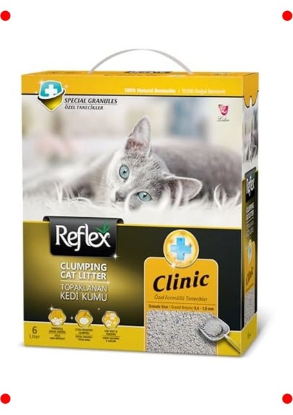 Klinik Kedi Kumu 6 L fiyatları