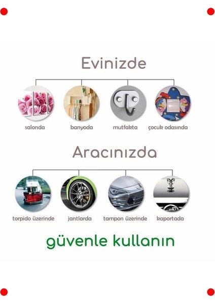 Çift Taraflı Köpük Montaj Bandı - Eva, Siyah, 36MM x 10M modelleri