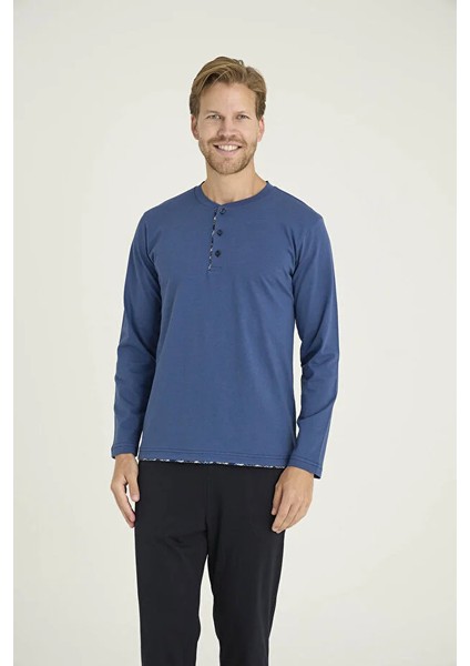 Uzun Kol Erkek Pijama Takım 6012