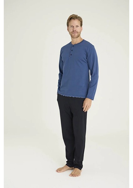 Uzun Kol Erkek Pijama Takım 6012 fırsatları
