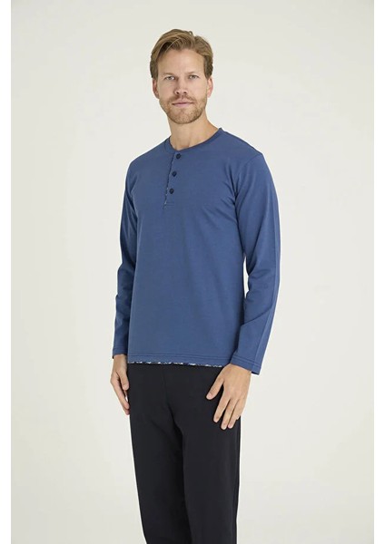 Uzun Kol Erkek Pijama Takım 6012