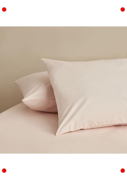 2'li Somon Rengi Standart Yastık Kılıfı Seti