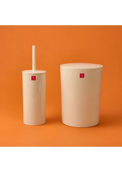 Flores 2'li Banyo Seti - Bej