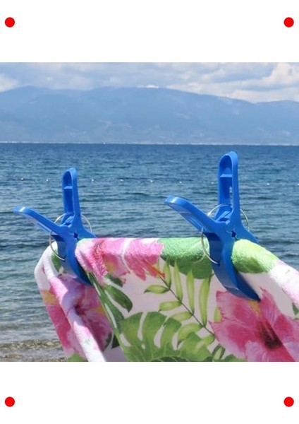 4 Adet Büyük Çok Amaçlı Plaj Havlu Mandalı fiyatları