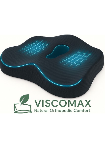 Oto Araç Ofis Koltuk Sandalye Bel Destek Minderi ve Visco Oturma Minderi fırsatları