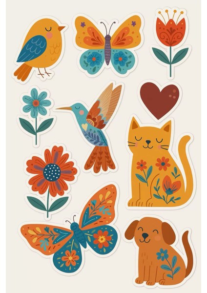 Popüler Telefon Laptop Notebook Tablet Defter Matara Stiker Etiket ST2172