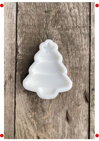 Yılbaşı Çam Ağacı Silikon Mum Kalıbı modelleri