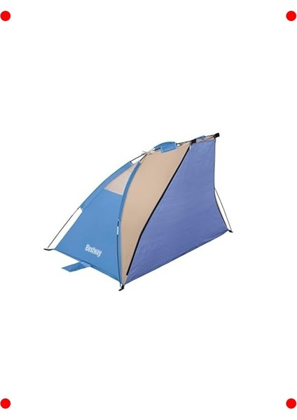 Hızlı Kurulumlu Güneş ve Rüzgar Korumalı Plaj Çadırı fırsatları