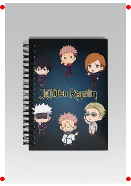 Jujutsu Kaisen Temalı Not Defteri fiyatları