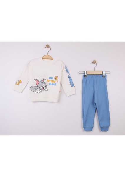 Tom And Jerry Baskılı Erkek Bebe Takım