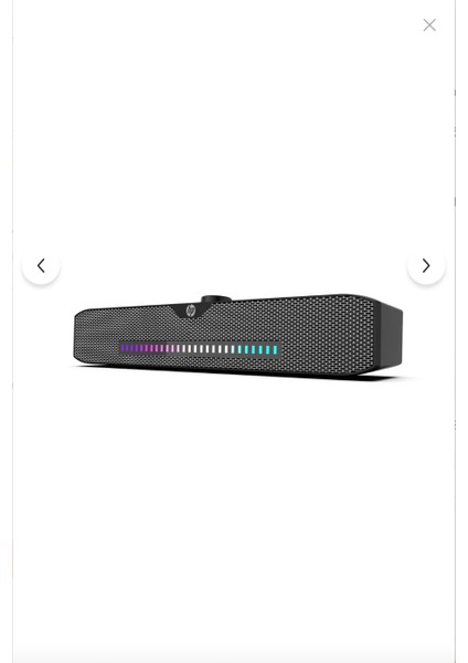 DHS-4200S Bluetooth + 3.5 mm Jack Multimedia Rgb Ledli Soundbar Hoparlör 2B283AA fiyatları
