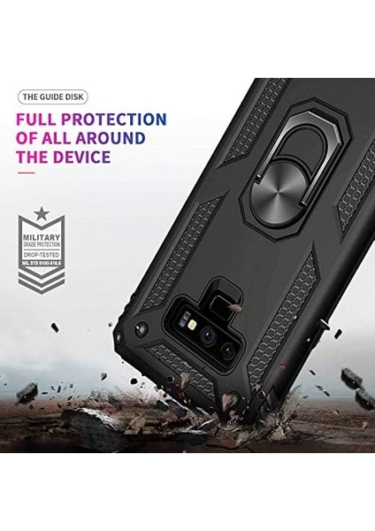 Galaxy 9 Için Kılıf Military Ring Holder Kırmızı [galaxy 9 ile Uyumlu Kılıf - Kırmızı] fiyatları