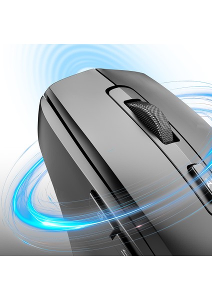 WS106 Yapay Zeka Destekli Çift Bluetooth Bağlantılı 2.4g Kablosuz Mouse 1200 Dpı Siyah modelleri