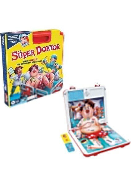 Bir Arada Taşıma Çantalı Süper Doktor Elektronik Kutu Oyunu