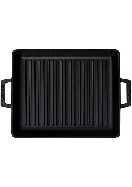 Metal Kulplu Döküm Tava, 26X32 Cm, Siyah modelleri