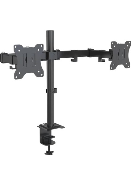 13-27″ Lcd/led Ikili Monitör Tutucu Ayarlanabilir Kol Vesa Monitör Standı EX788
