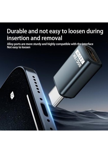 240W Usb-C – 80GBPS Veri Aktarımı & 8k Görüntü Desteği ile Ultra Hızlı Şarj fiyatları