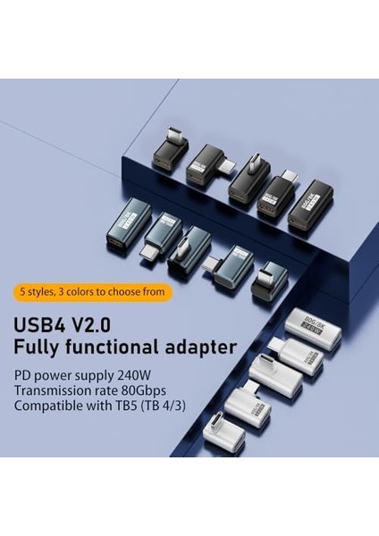 240W Usb-C – 80GBPS Veri Aktarımı & 8k Görüntü Desteği ile Ultra Hızlı Şarj modelleri