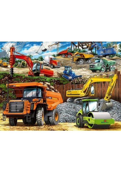 129737 100P Puz Kamyonlar, Çok Renkli