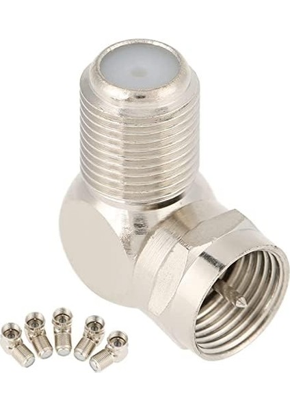 F Konnektör L Fiş 90 Derece 5 Adet L Başlığı modelleri