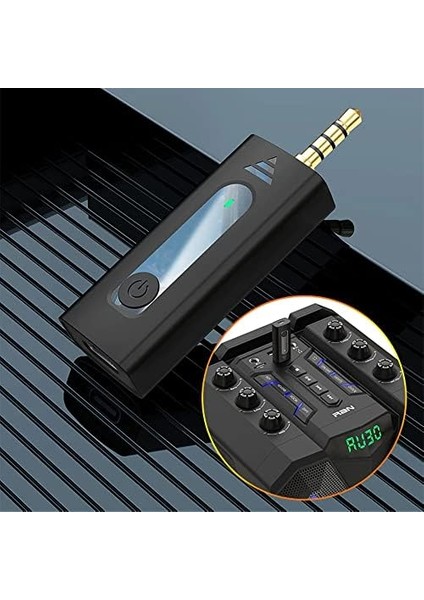 Kablosuz Mikrofon Ikili Mikrofonu 3.5mm Aux Girişli Sokak Müzisyenleri Amfi Hoparlör Bilgisayar Youtuber Tablet Uyumlu Tak Çalıştır (Telefon Desteklemez) K35 fiyatları