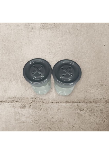 Adet Cam Tuzluk Plastik Kapaklı (Kutuludur) 75 cc