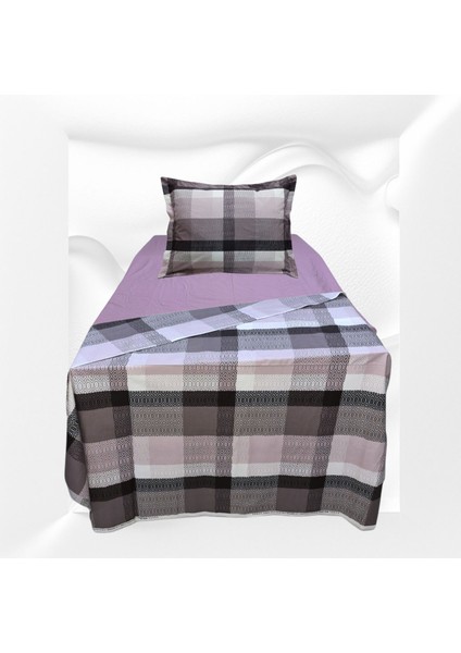 T.KIŞILIK%100 PAMUKLU(160X225 Nevresim)Lastikli Çarşaf 100X200X30(FERMUARLI Yastık Kılıfı 50X70