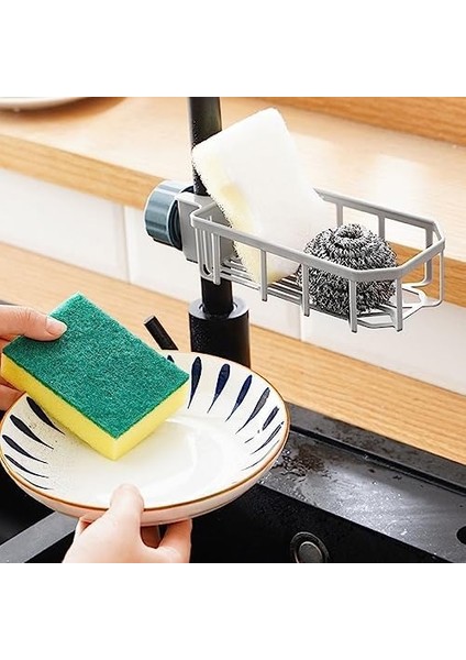 Musluk Kenarı Plastik Süngerlik Sabunluk Mutfak Düzenleyici Sünger Sabun Mutfak Bezi Organizeri modelleri