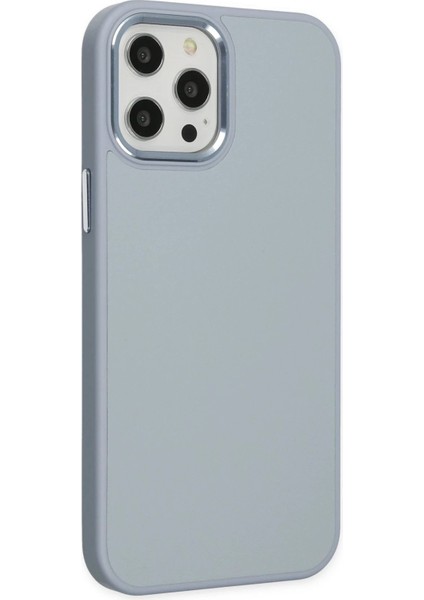 iPhone 12 Pro Max Kılıf Asya Deri Silikon - Sierra Blue fiyatları