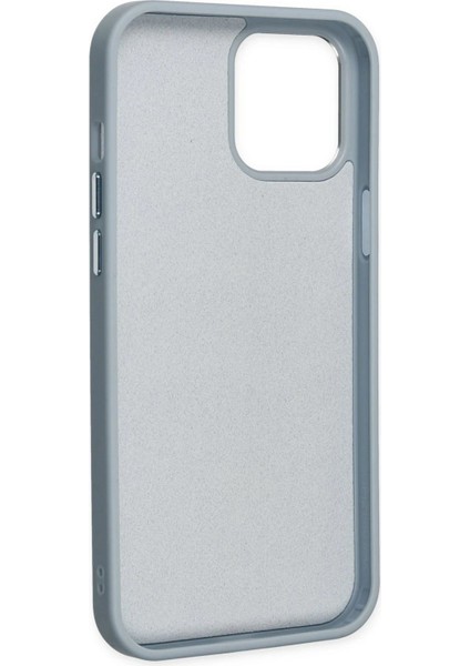 iPhone 12 Pro Max Kılıf Asya Deri Silikon - Sierra Blue fırsatları