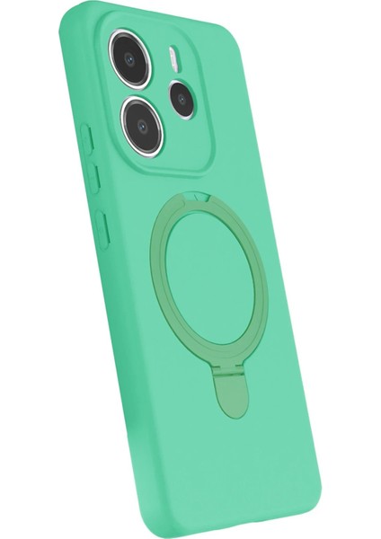 Xiaomi Redmi Note 14 4g Regal Magsafe Standlı Kapak - Yeşil fiyatları
