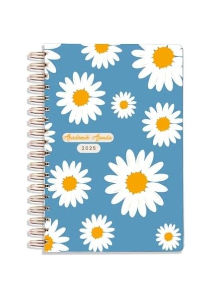 A5 Akademik Ajanda Spiralli 15X21 cm - 105 Ad. Hediyeli - fiyatları