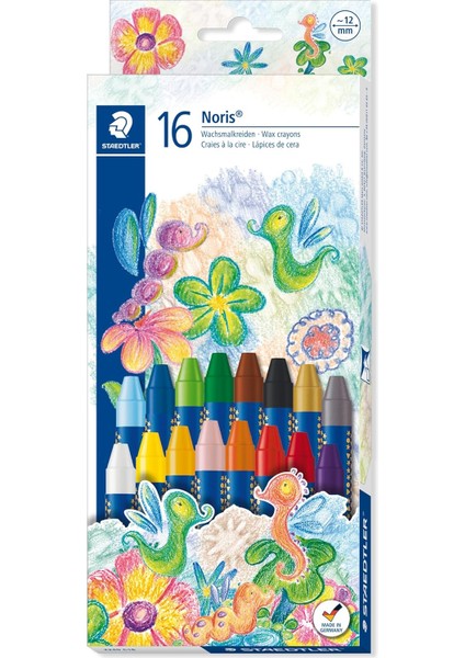 2240 C16 Noris Clup Pastel Stars 16&apos;lı