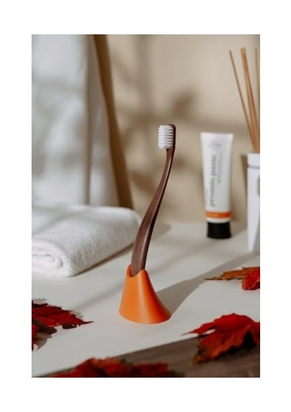 Bioplastik Fırça Tutacağı Tekli Sarı fiyatları