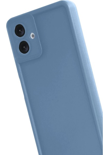 Samsung Galaxy A07 Viera Silikon - Mavi modelleri