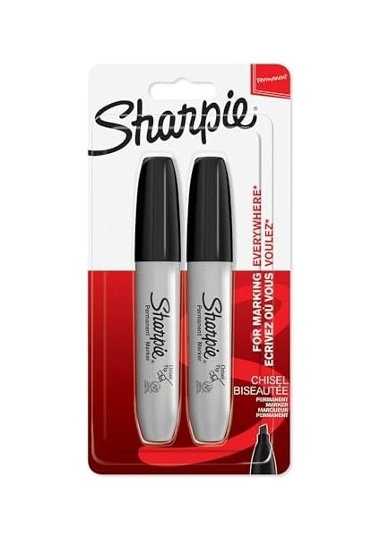 Kalıcı Marker Chisel Kesik Uç Siyah 2&apos;li Bls fiyatları