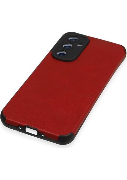 Samsung Galaxy A54 5g Kılıf Loop Deri Silikon - Kırmızı fırsatları