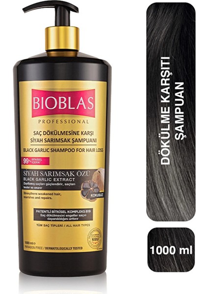 Siyah Sarımsak Şampuanı 1000 ml