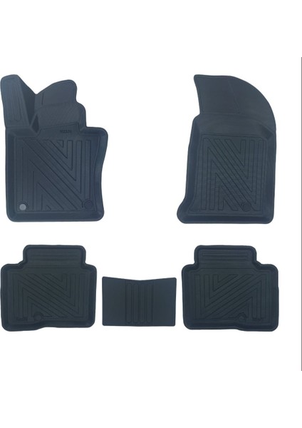 Ssangyong Actyon 2024 ve Sonrası Uyumlu Araca Özel Premium Havuzlu Paspas Takımı