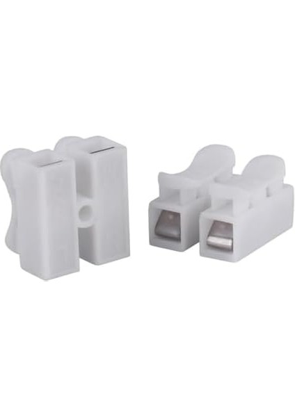 Lua Mandallı Vidasız Klemens Basmalı Tip 2 Li 2 Pin 100&APOS;LÜ Paket modelleri