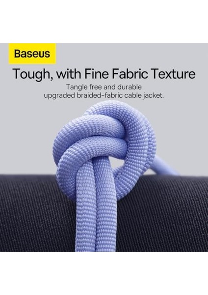 Crystal 20W Type-C To Lightning Kablo 1.2m-Mor modelleri