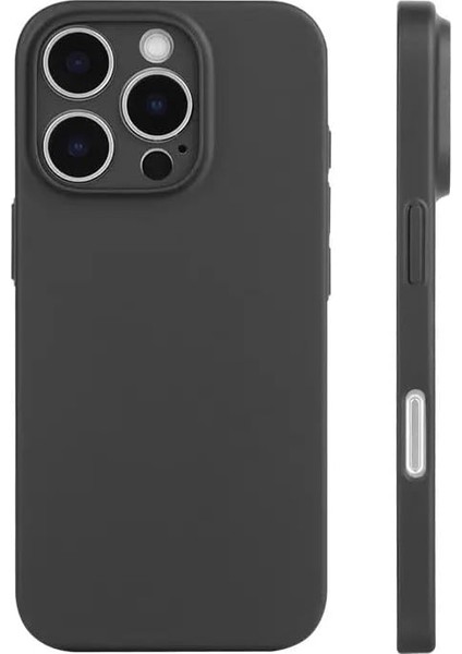 Ggm Aksesuar 16 Pro (6.3) Inç ile Uyumlu First Silikon Kılıf Ince Yapılı Tam Koruma Sağlayan Kamera Korumalı Kılıf