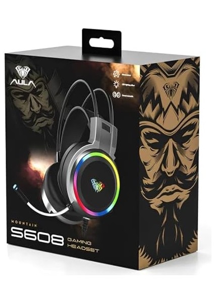 Aula S608 3.5mm + Usb-A Gaming Oyuncu Kulaklığı modelleri