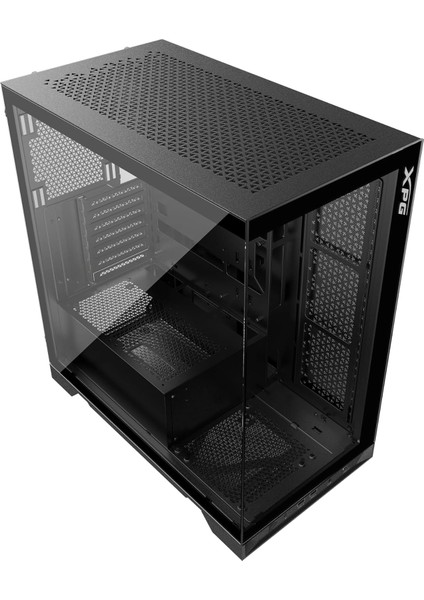 Xpg Adata Invader x Mid-Tower Oyuncu Kasası – Siyah, Temperli Cam, 360MM Radyatör Desteği